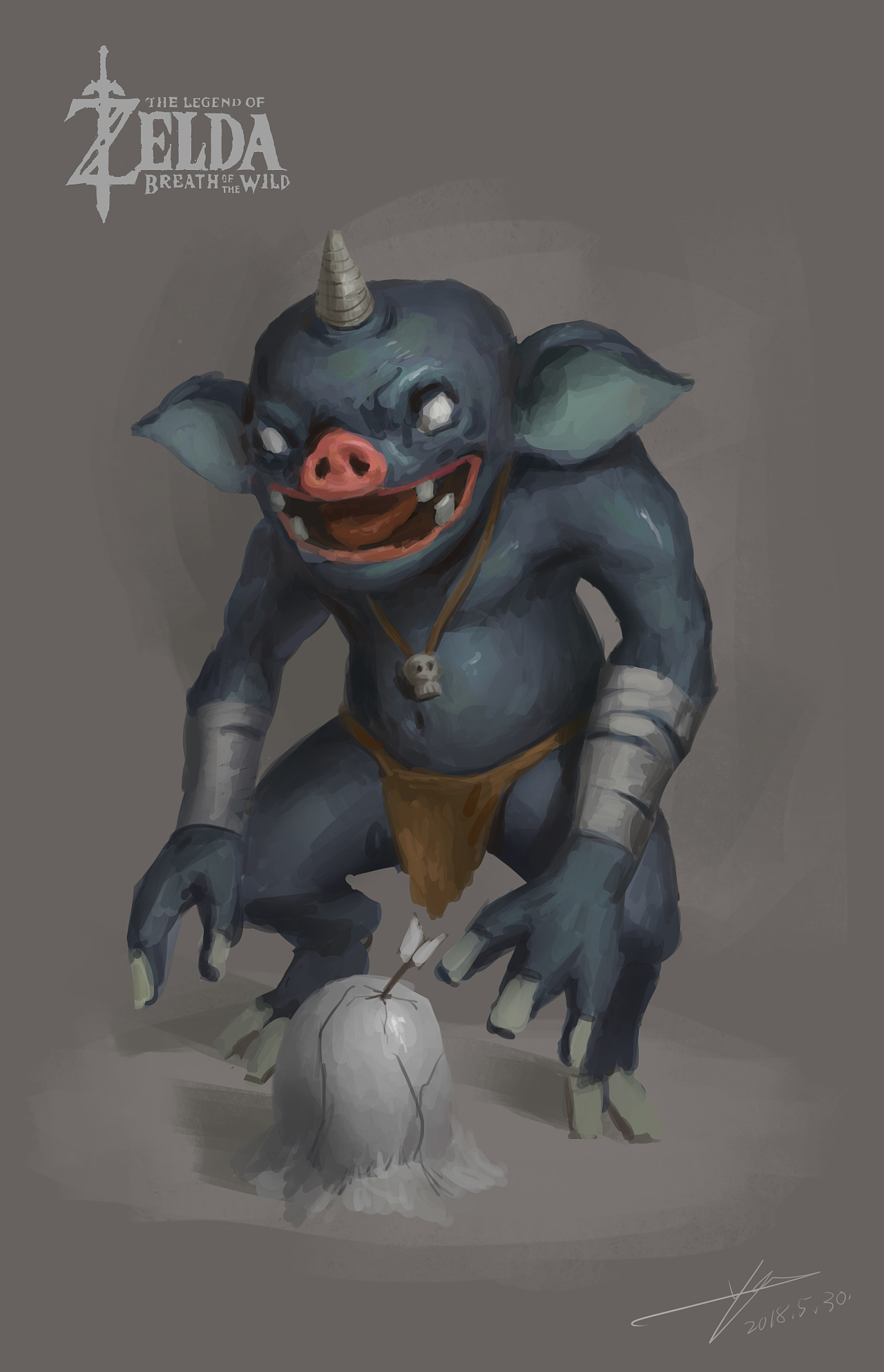 塞尔达传说旷野之息原创角色