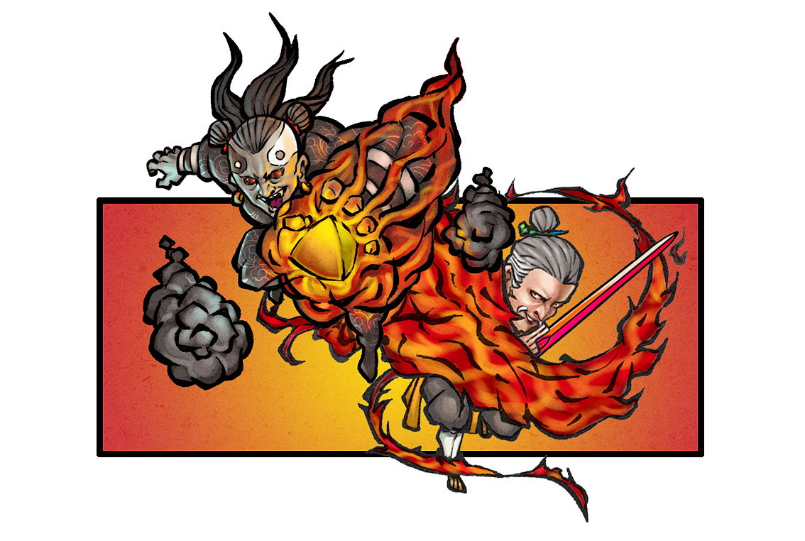 宋江接连攻下乌龙岭和东管,兵指睦州城。
睦州城前突然黑云密布,妖风四起。原来睦州城前是南军的灵应天师包道乙和他的弟子郑魔君的妖法所致。