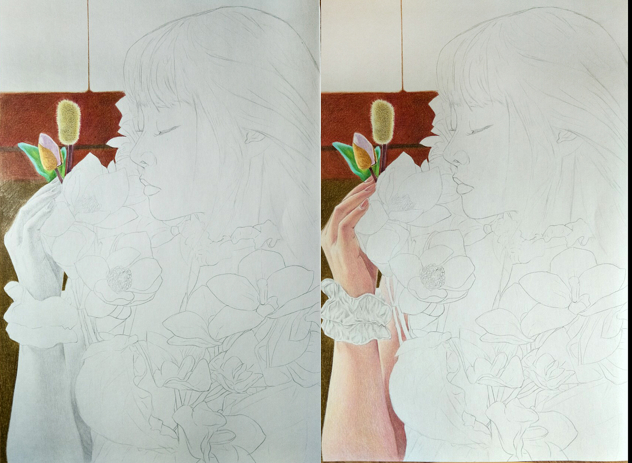 彩铅人物（练习）