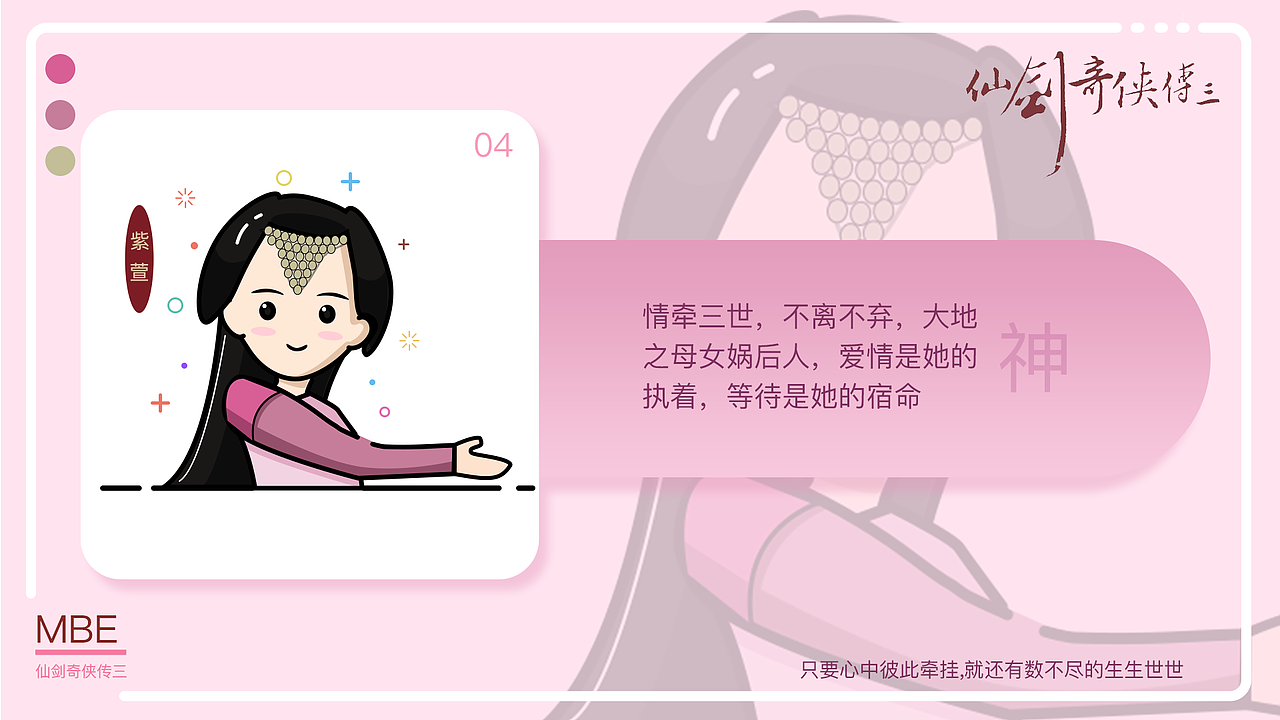 MBE风格绘制——仙剑奇侠传三（图ZMjIwMTkzNjIw） - 图标 - 站酷设计师知婳_原创素材 - 站酷ZCOOL