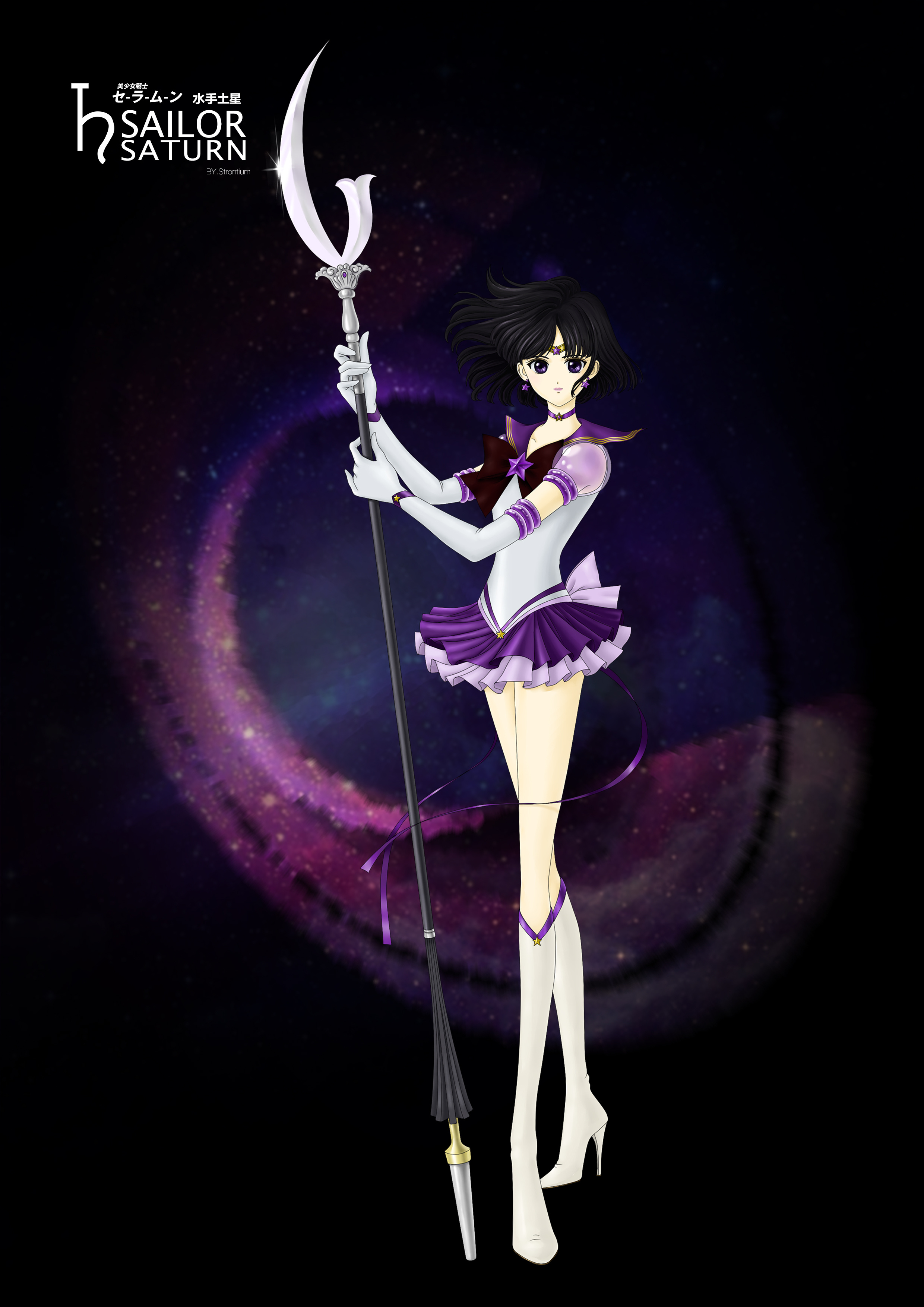美少女战士 Eternal Sailor Moon|插画|商业插画|喵喵叫的小兔子 - 原创作品 - 站酷 (ZCOOL)