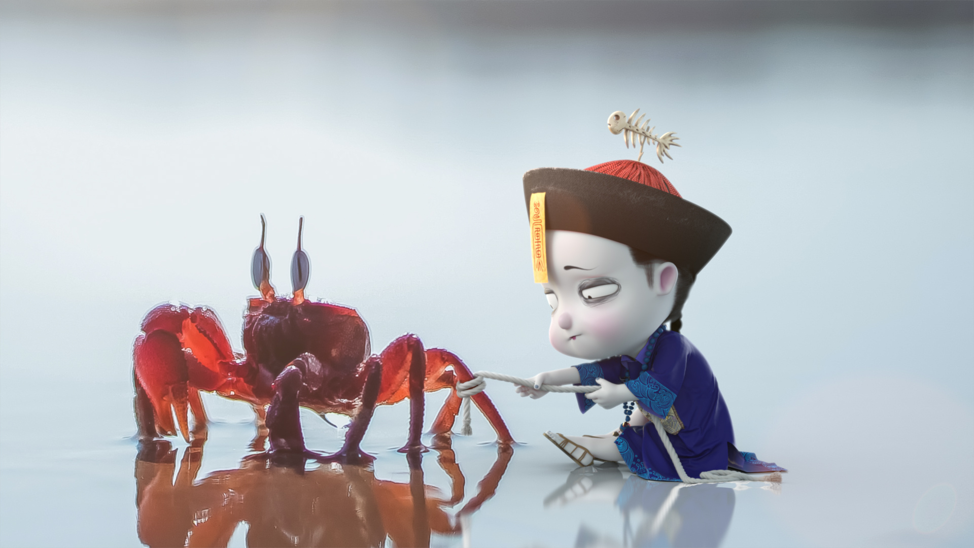 因为有你在身旁守候,我才更愿意相信童话| 僵小鱼壁纸