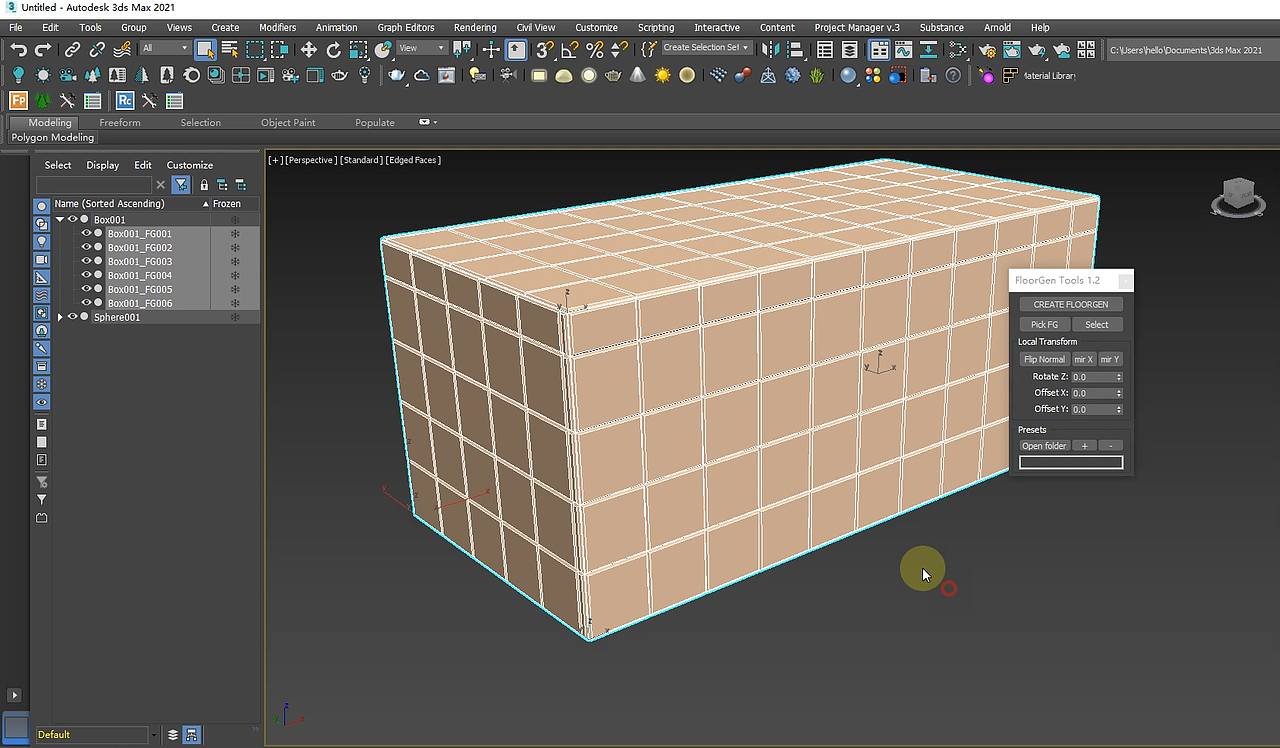 max2021_V-Ray5 地板材质插件和拓展插件使用教程