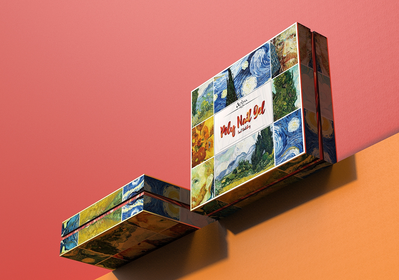 美甲类品牌包装