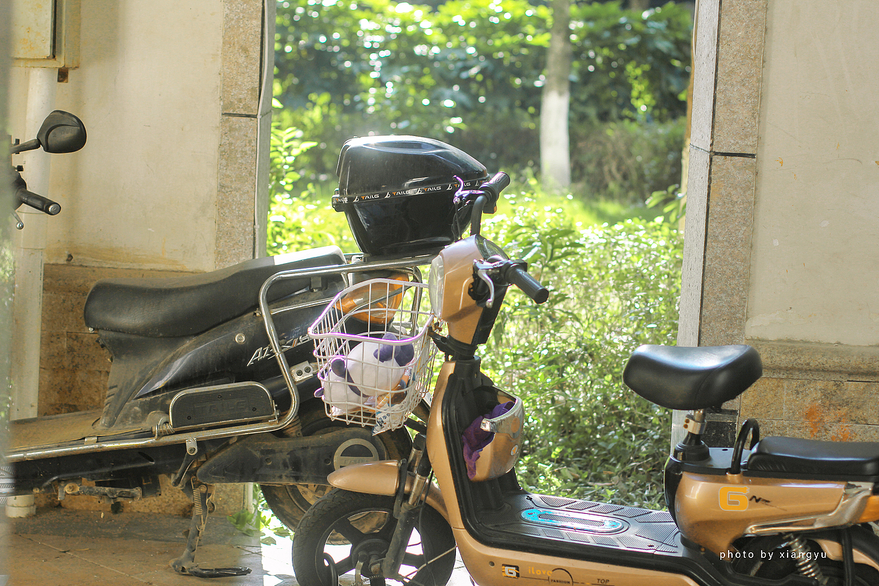 用脚踏过的日子