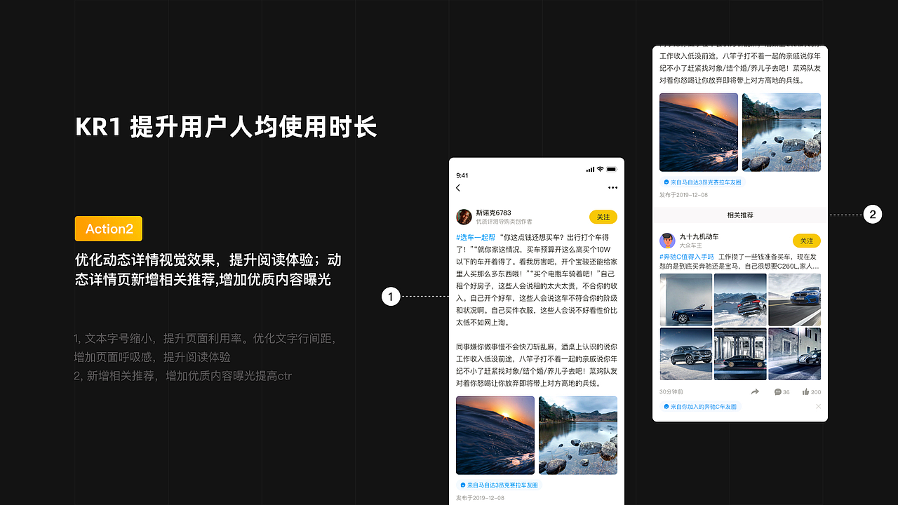 从业务&用户&内部诉求出发的优化策略（懂车帝车友圈）（图ZMjA5ODMxOTMy） - APP界面 - 站酷设计师孔雅轩LineVision原创素材 - 站酷ZCOOL