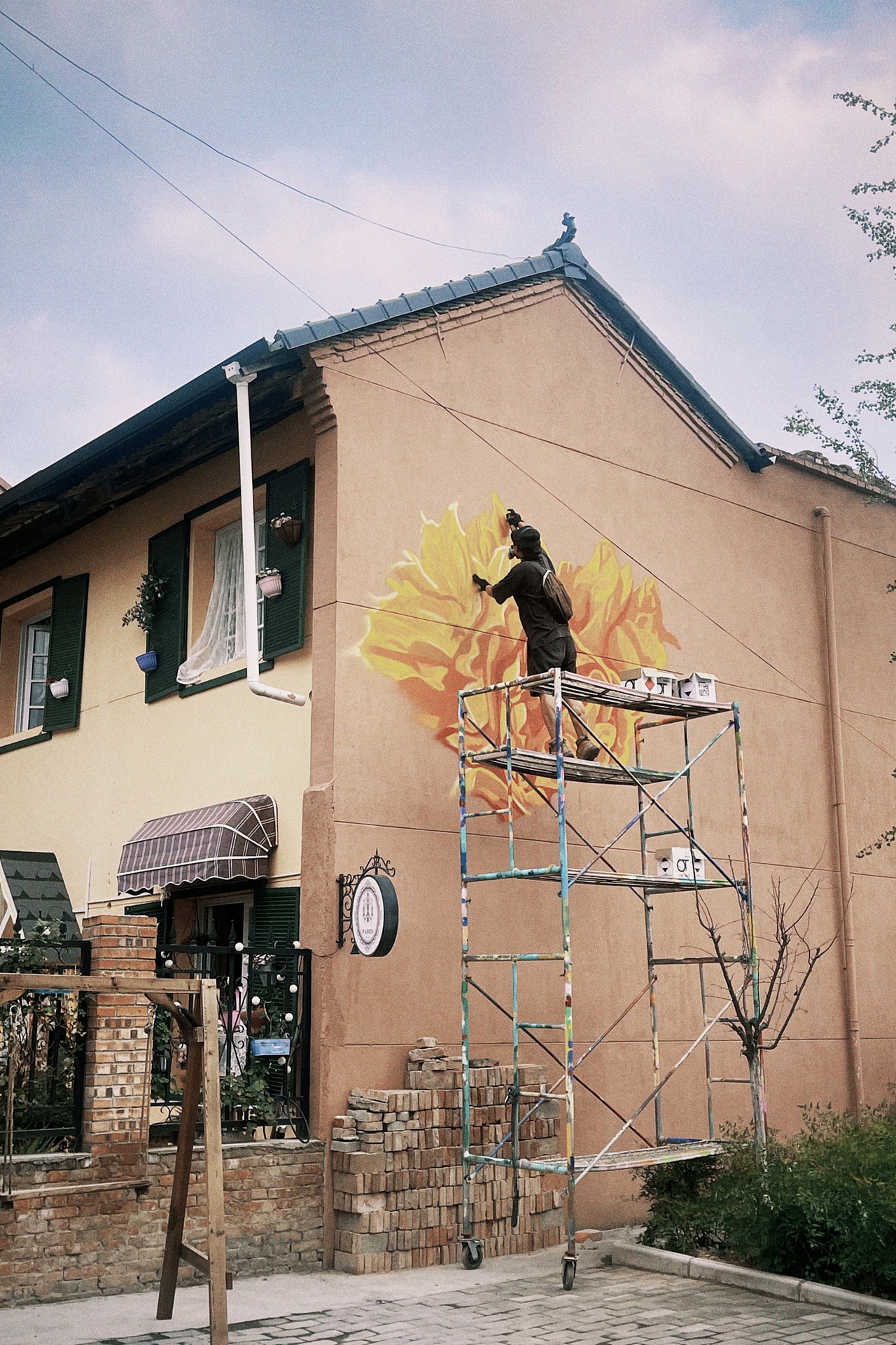 《生》西安长安区黄良村壁画