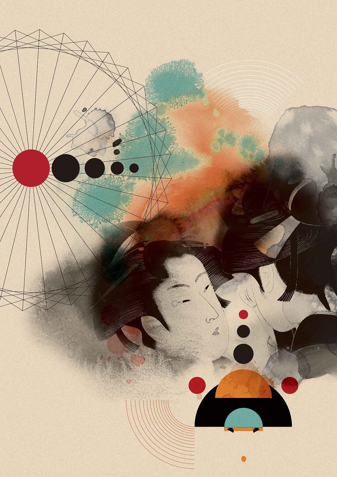 美人图浮世绘美人系列