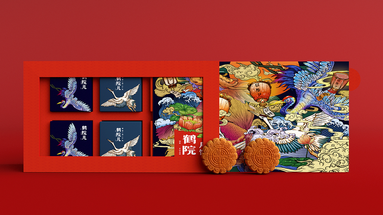 鹤院儿品牌全案设计（图ZMjYwMjE0Mjg0） - 品牌 - 站酷设计师JY一91原创素材 - 站酷ZCOOL