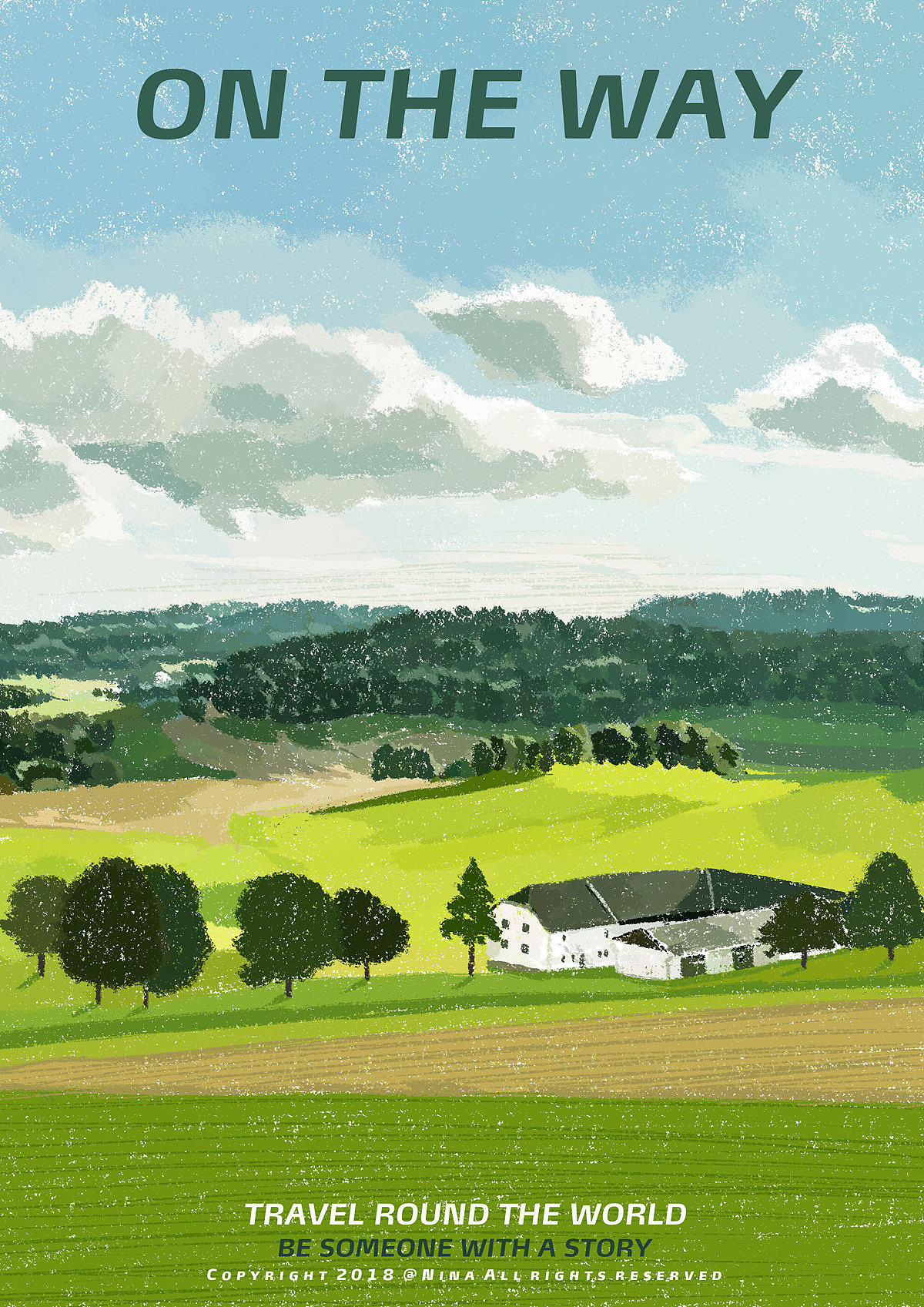 想環(huán)游世界（圖ZMTMyNTY1MjIw） - 藝術(shù)插畫 - 站酷設(shè)計(jì)師Joynii原創(chuàng)素材 - 站酷ZCOOL