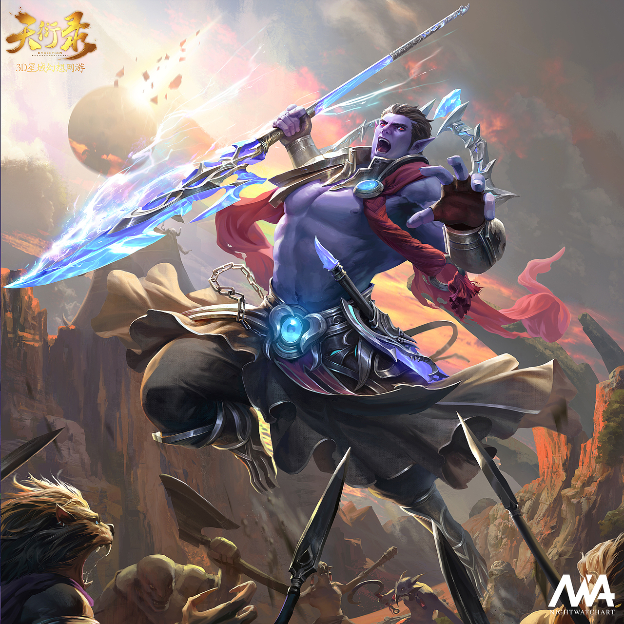NWA为《天衍录》绘制的人物卡牌（图ZOTAwMDEzNDQ=） - 商业插画 - 站酷设计师QueenStudios原创素材 - 站酷ZCOOL
