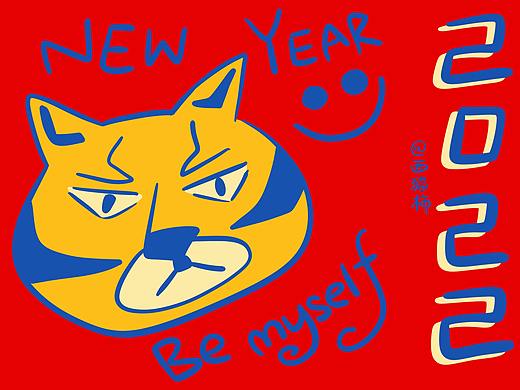 2022虎年插画日历（个人主页-ZNTY5NjI1MjA=） - 创作习作 - 站酷设计师西猫柿原创素材 - 站酷ZCOOL