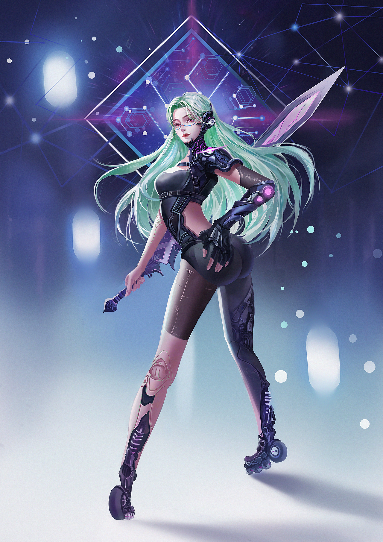 女插画作品