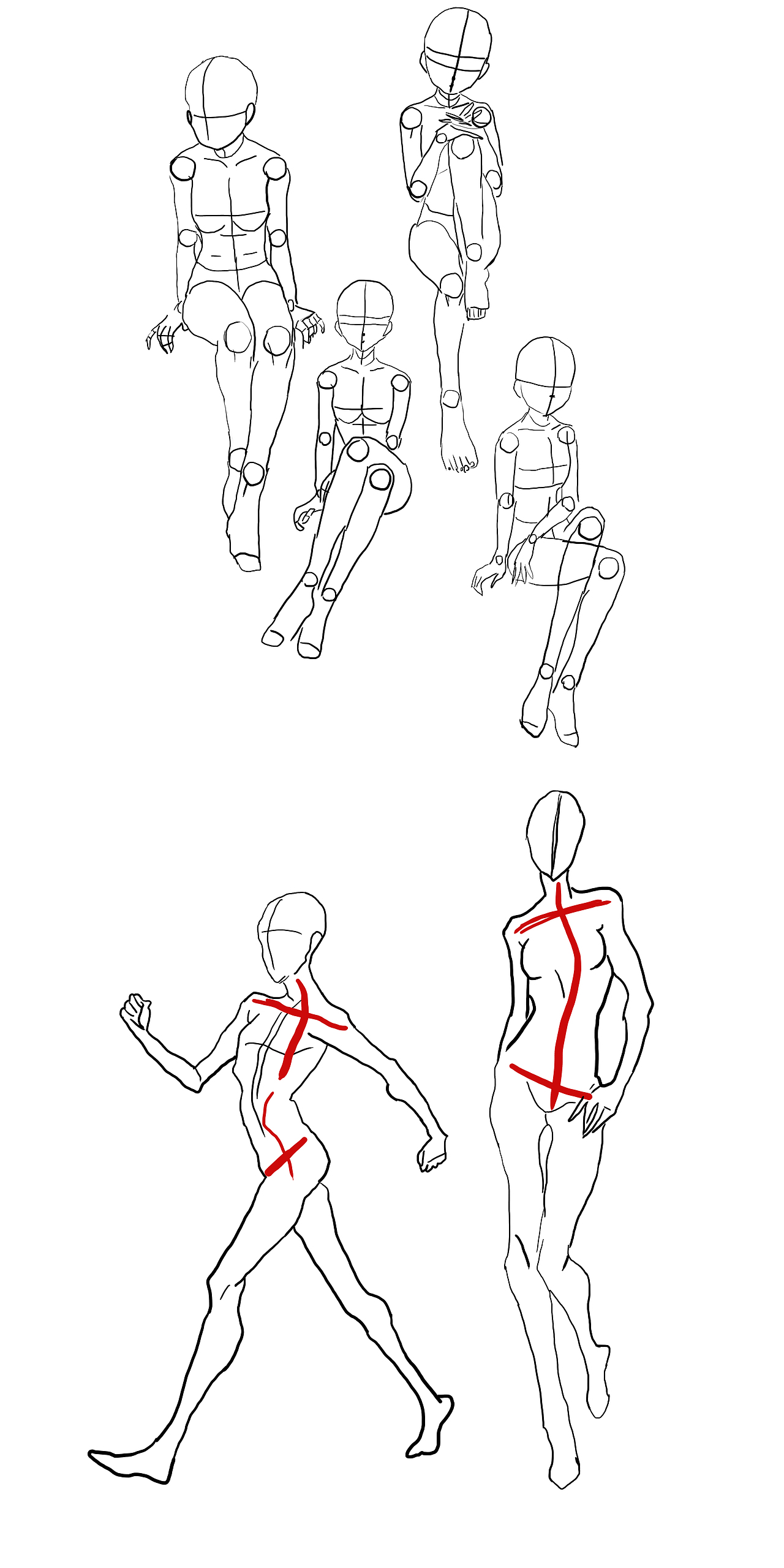 2021.9月9號(hào) 人體結(jié)構(gòu)臨摹練習(xí)（圖ZMjcwMTI2MTk2） - 其他 - 站酷設(shè)計(jì)師設(shè)計(jì)師向日葵原創(chuàng)素材 - 站酷ZCOOL