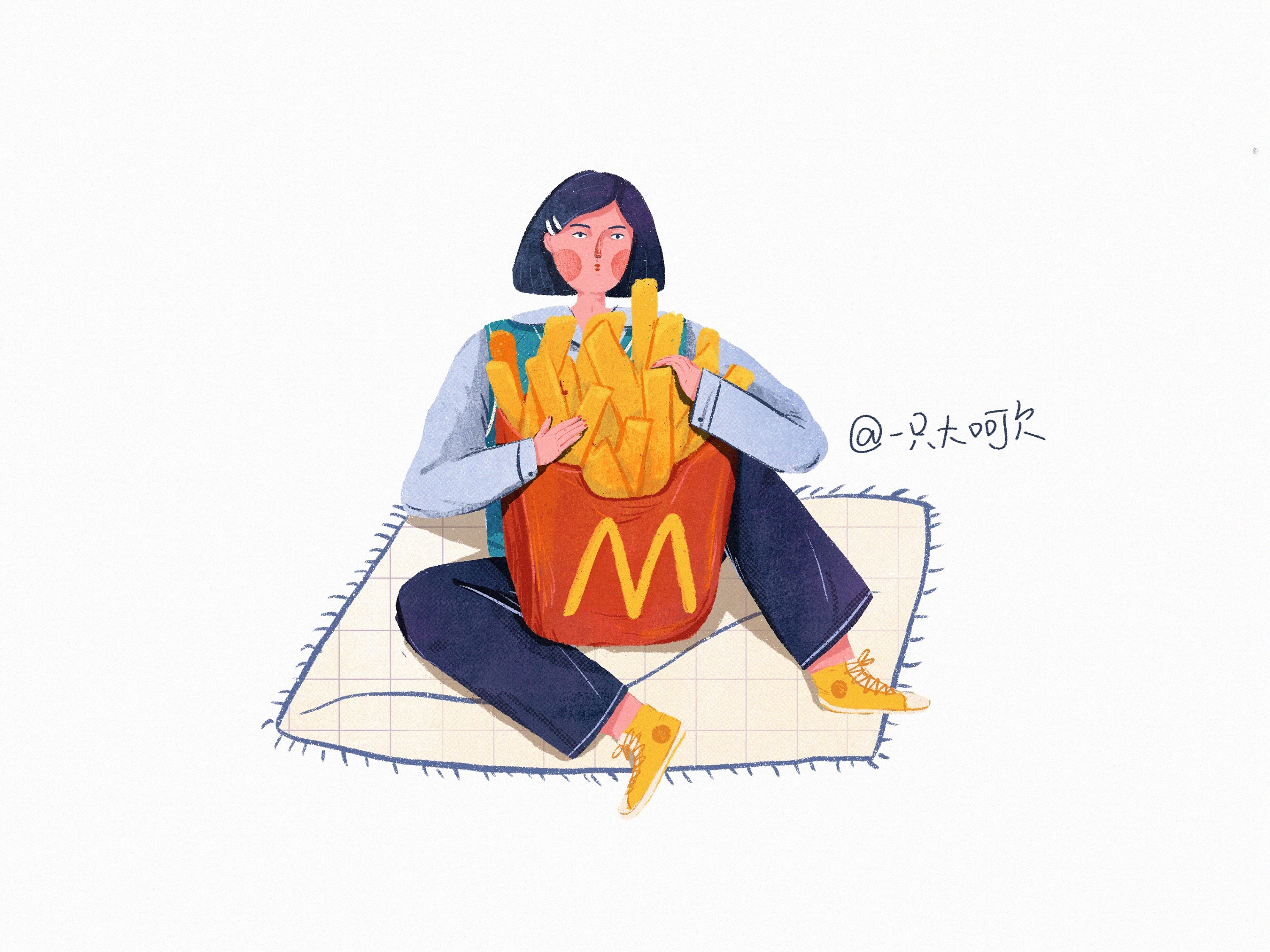 4月每日一画总结 | 一些有趣的地方,有趣的事