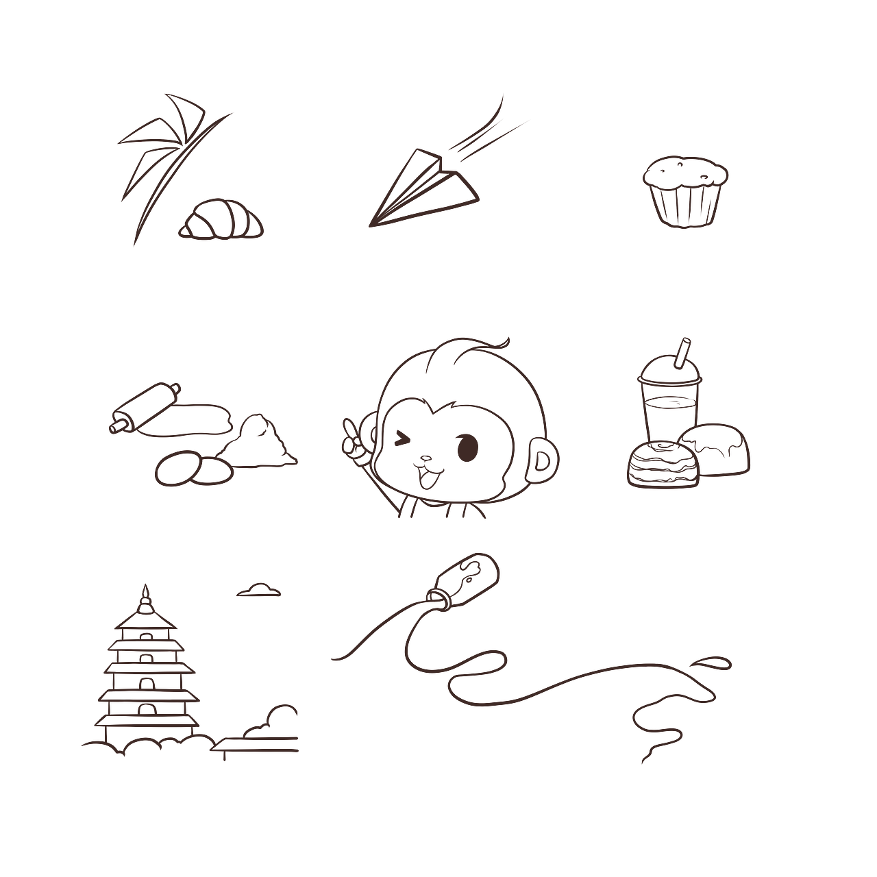 多旗形象设计（图ZOTQ0NzkxNzY=） - IP形象 - 站酷设计师漫鱼动漫l洪志新原创素材 - 站酷ZCOOL