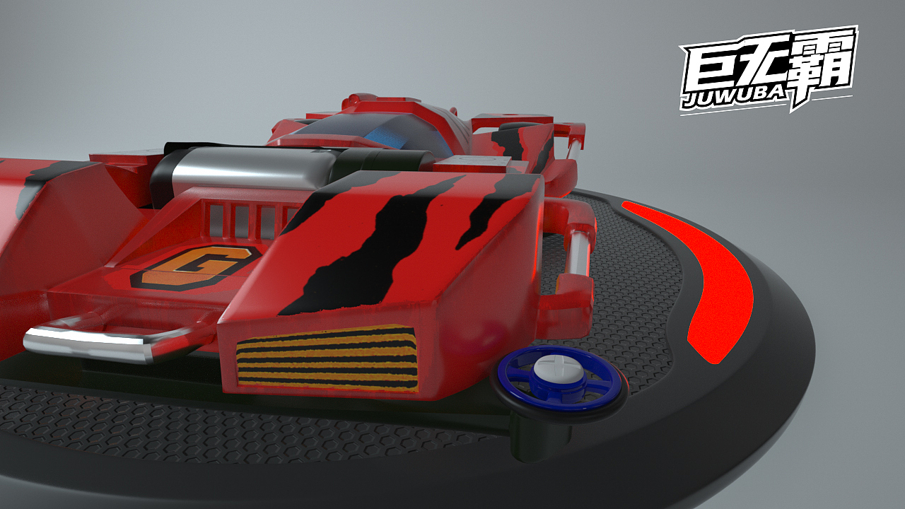 四驱车建模-巨无霸