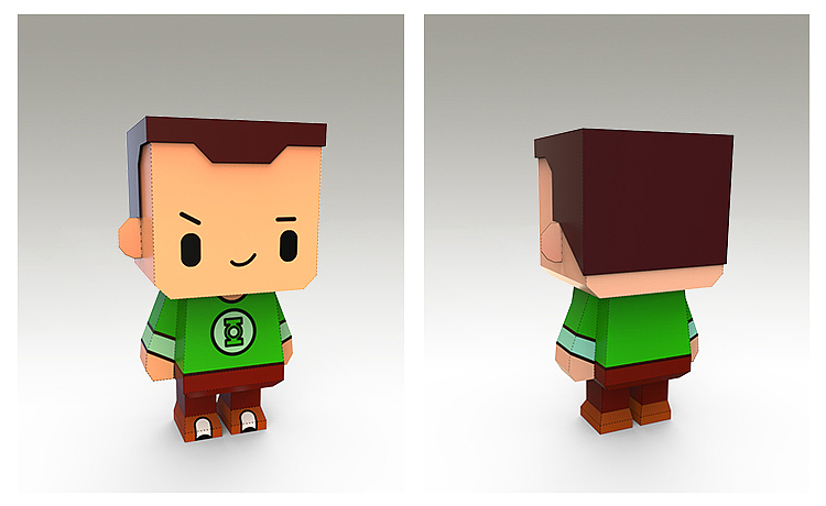 生活大爆炸_纸模型设计（图ZMTM2MTAwNTc2） - 其他手工艺 - 站酷设计师纸模设计师JENTC原创素材 - 站酷ZCOOL