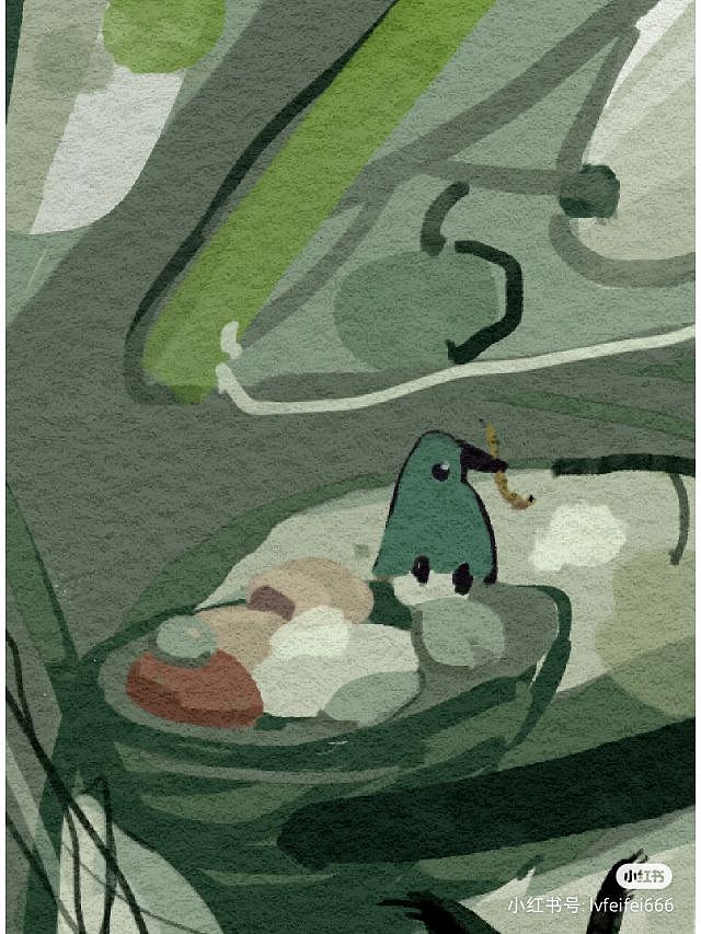 梦奇幻丛林（图ZMzI1NjI3Mzk2） - 绘本 - 站酷设计师绿肥肥原创素材 - 站酷ZCOOL