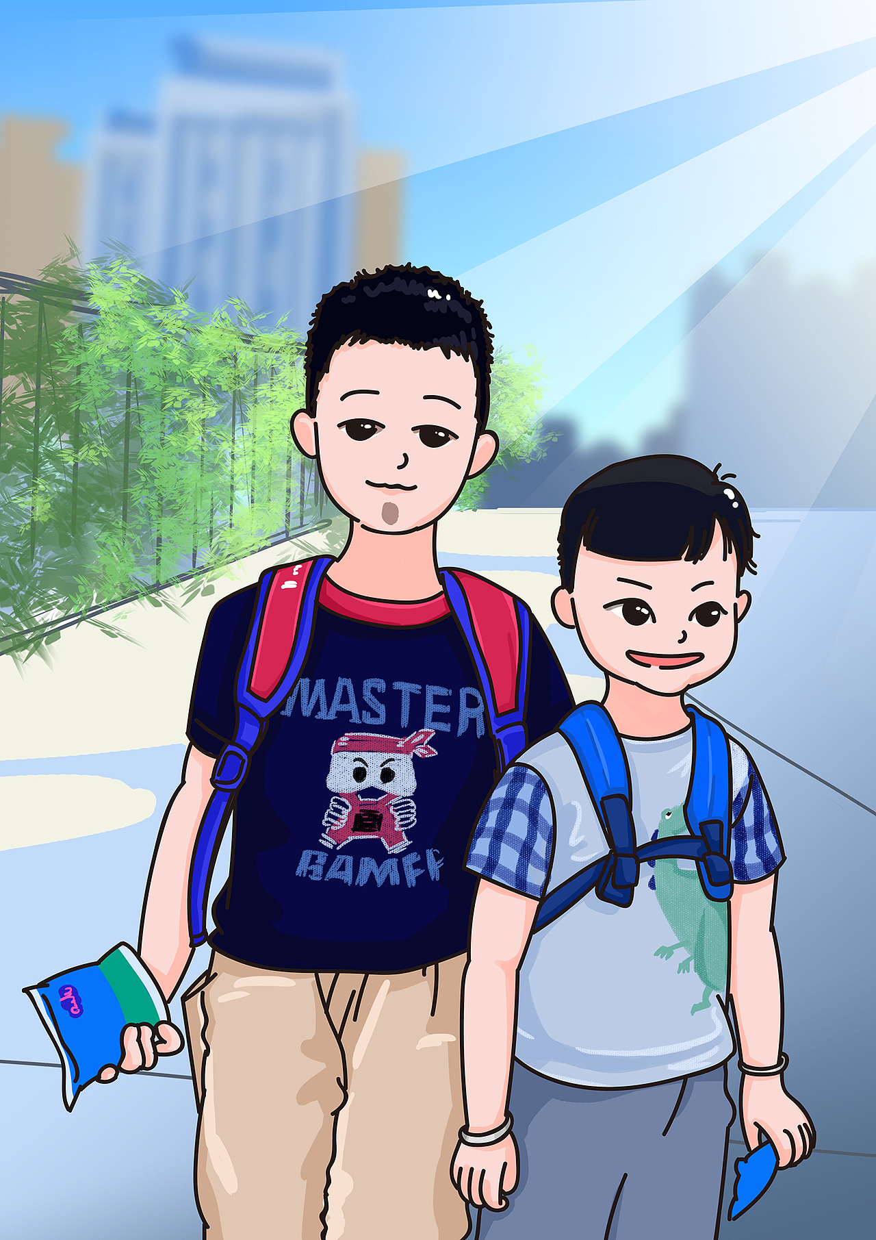 小兄弟系列（图ZMjI4MzY1Njc2） - 创作习作 - 站酷设计师柒曜原创素材 - 站酷ZCOOL