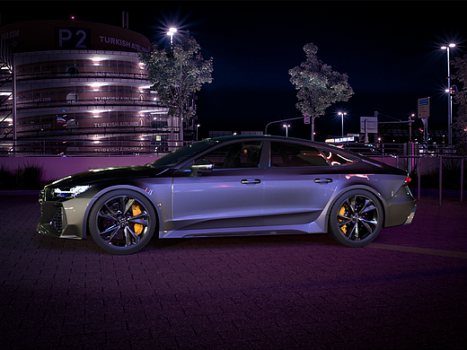 Audi RS7 sportback 2021 CGI