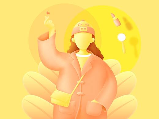 女孩（个人主页-ZNTE1NTY0OTY=） - 创作习作 - 站酷设计师l234566789O原创素材 - 站酷ZCOOL