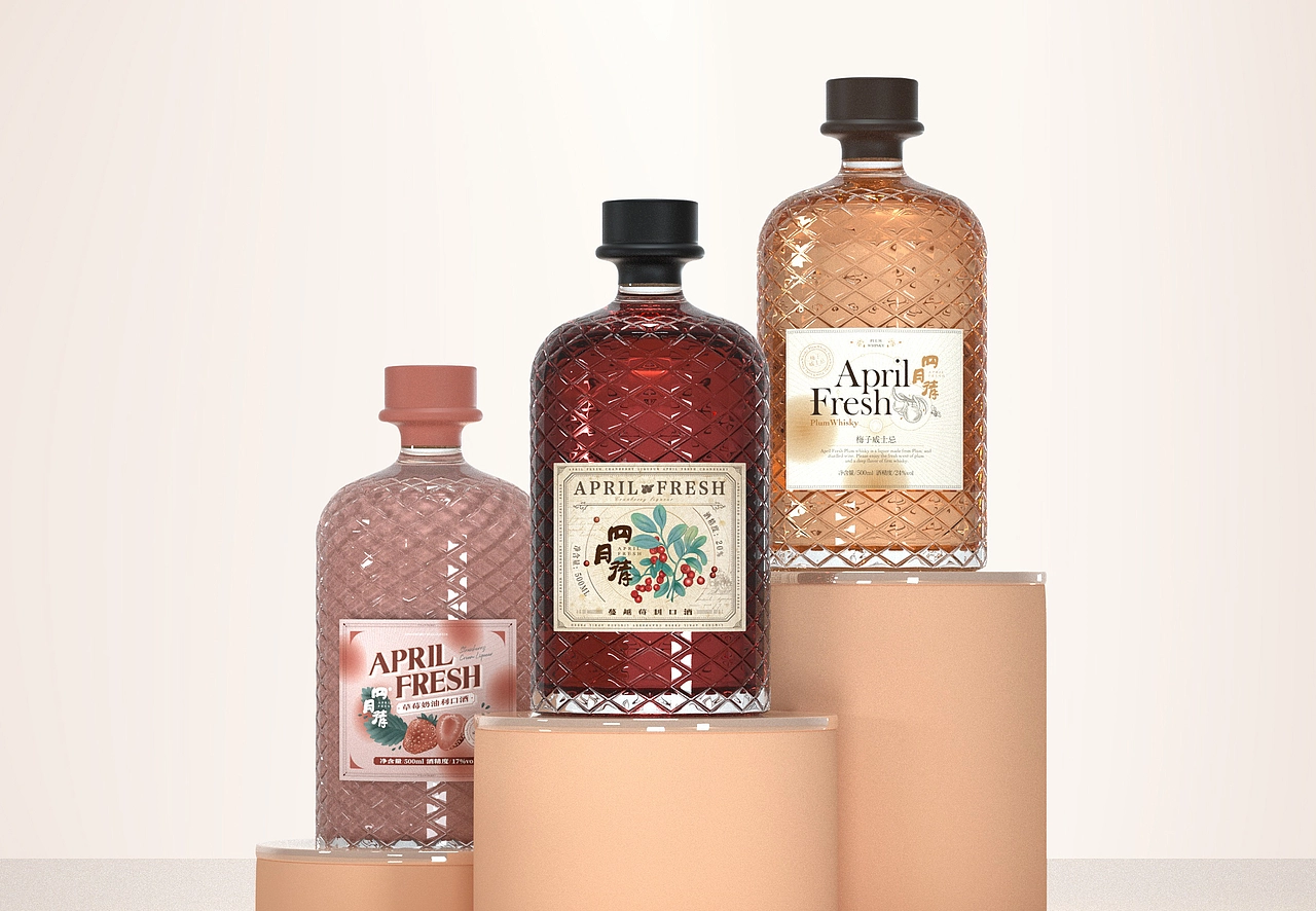 尚智&times;四月清 | 利口酒包装