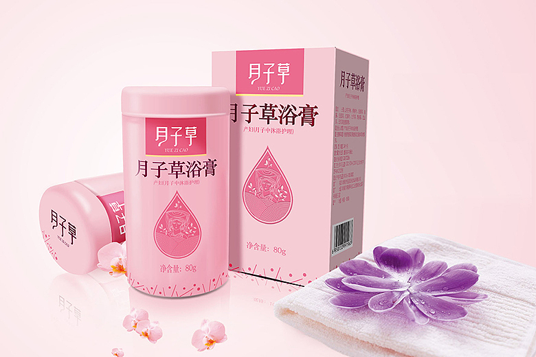 品牌整合推广设计 包装设计 电商形象整合设计 月子草