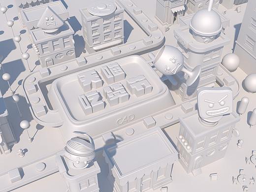 C4D建模练习