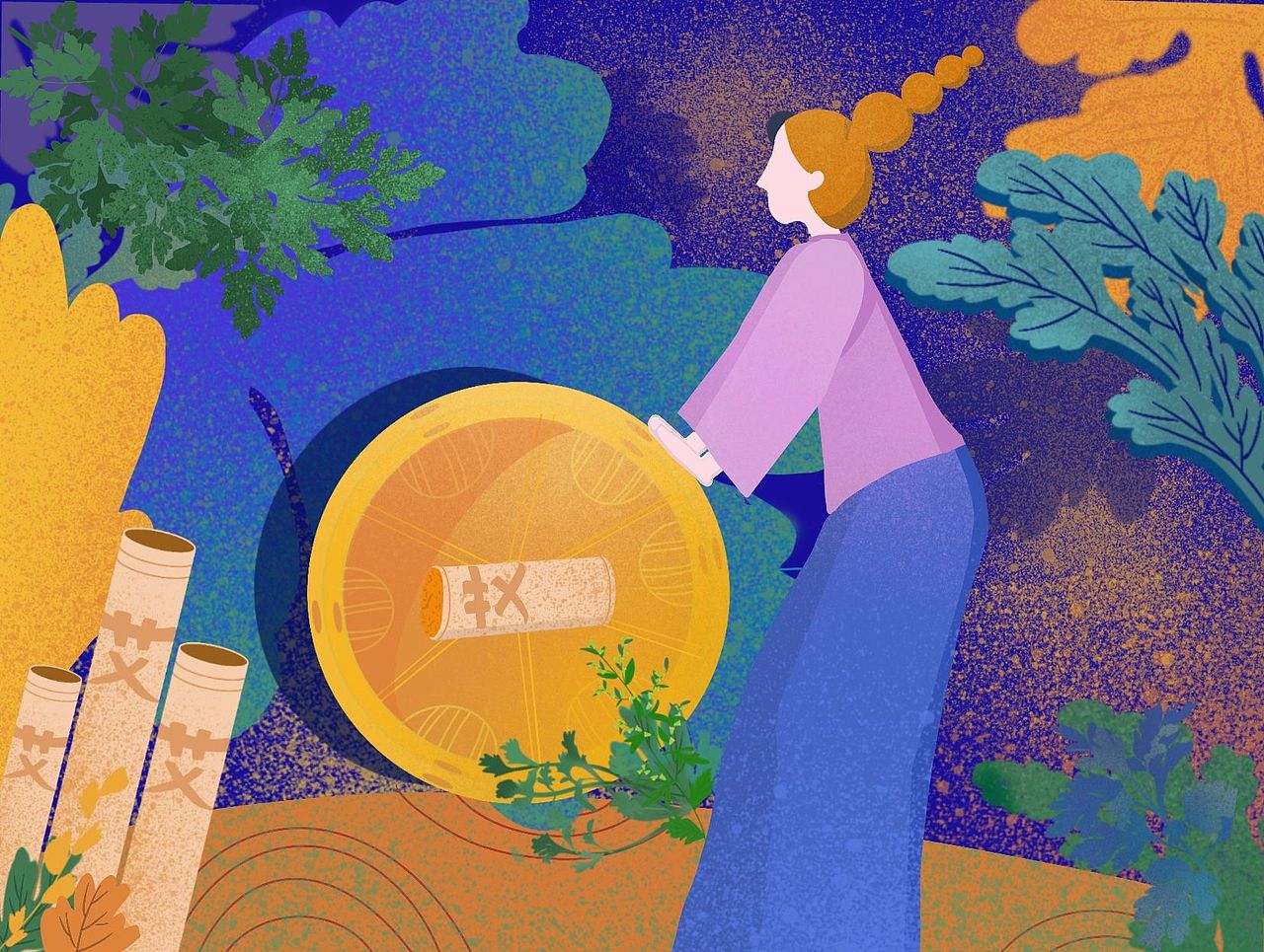 艾灸非遗毕设的一部分（图ZMjgwMzE0MTYw） - 图案 - 站酷设计师琳子798原创素材 - 站酷ZCOOL