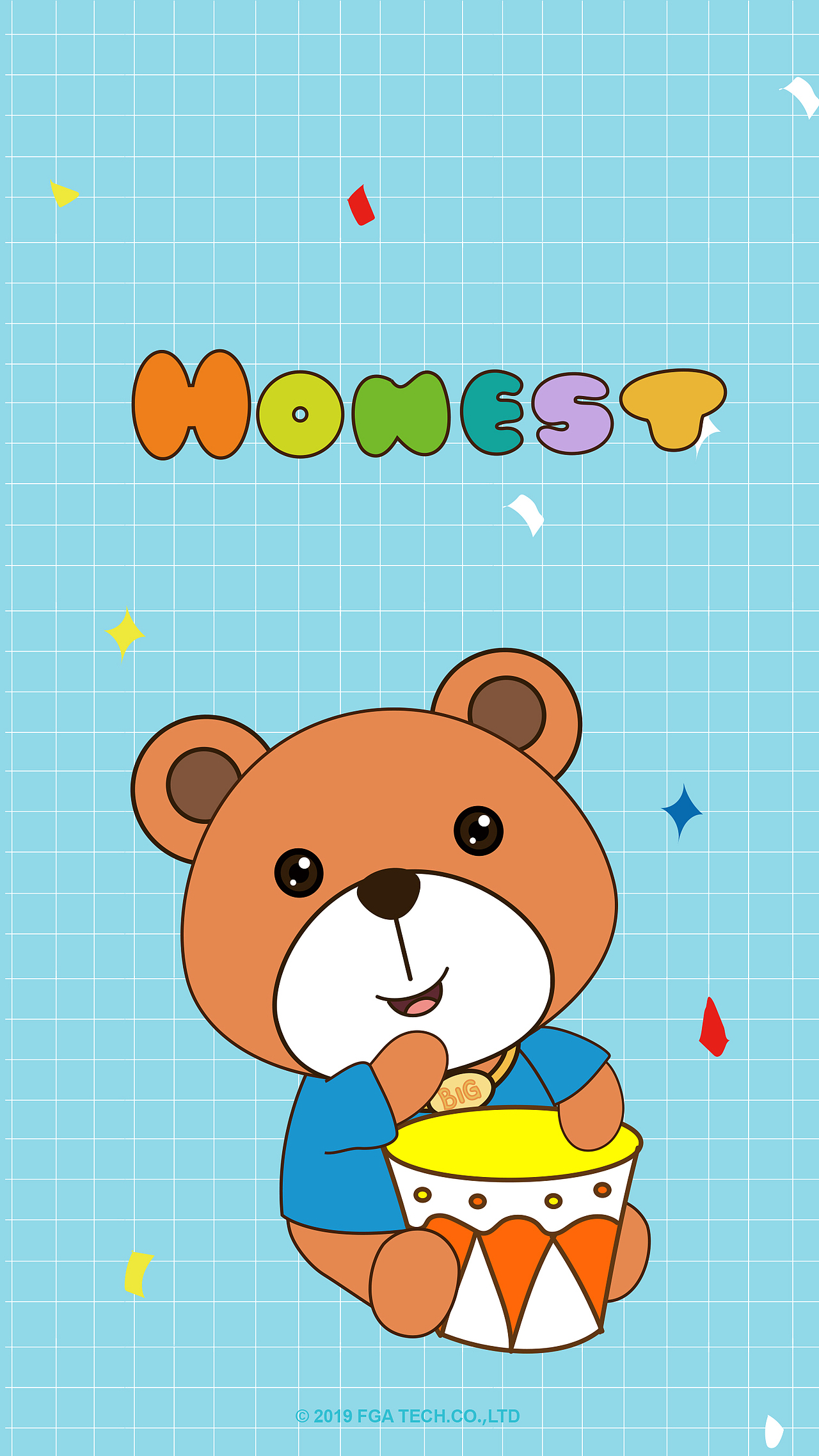 动物大联盟animalunion清新卡通壁纸系列四