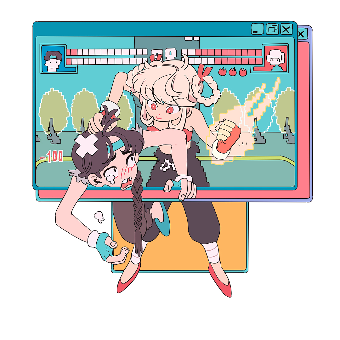 插画练习（图ZMTY2MTg1NTU2） - 创作习作 - 站酷设计师弎柒酱呀原创素材 - 站酷ZCOOL