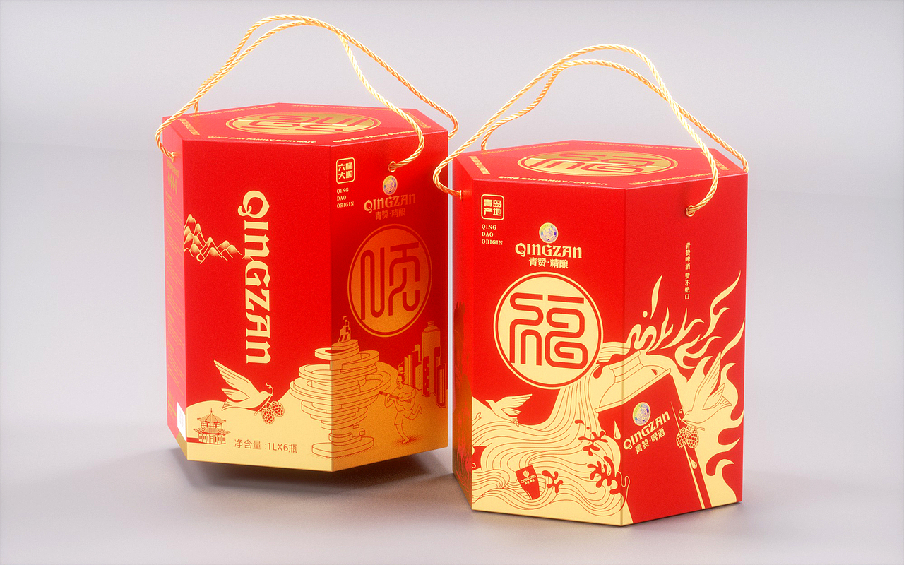 qingzan——青赞原浆啤酒大礼盒