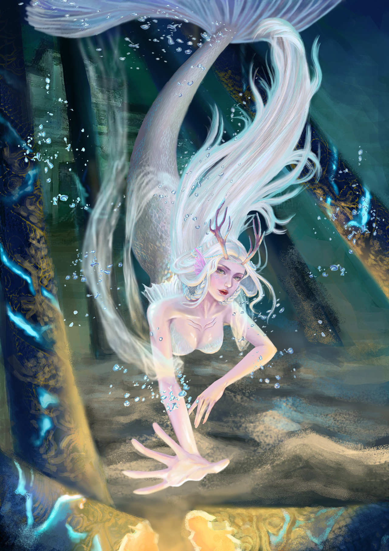 最后的人鱼公主 原创作品 站酷 Zcool 最后的人鱼公主 原创作品 站酷 Zcool