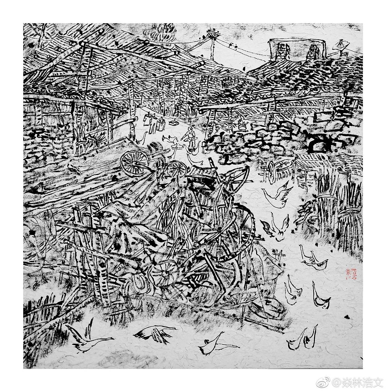 第一百O六集 焱琳浩文艺术 学习三坟记和颜真卿多宝塔