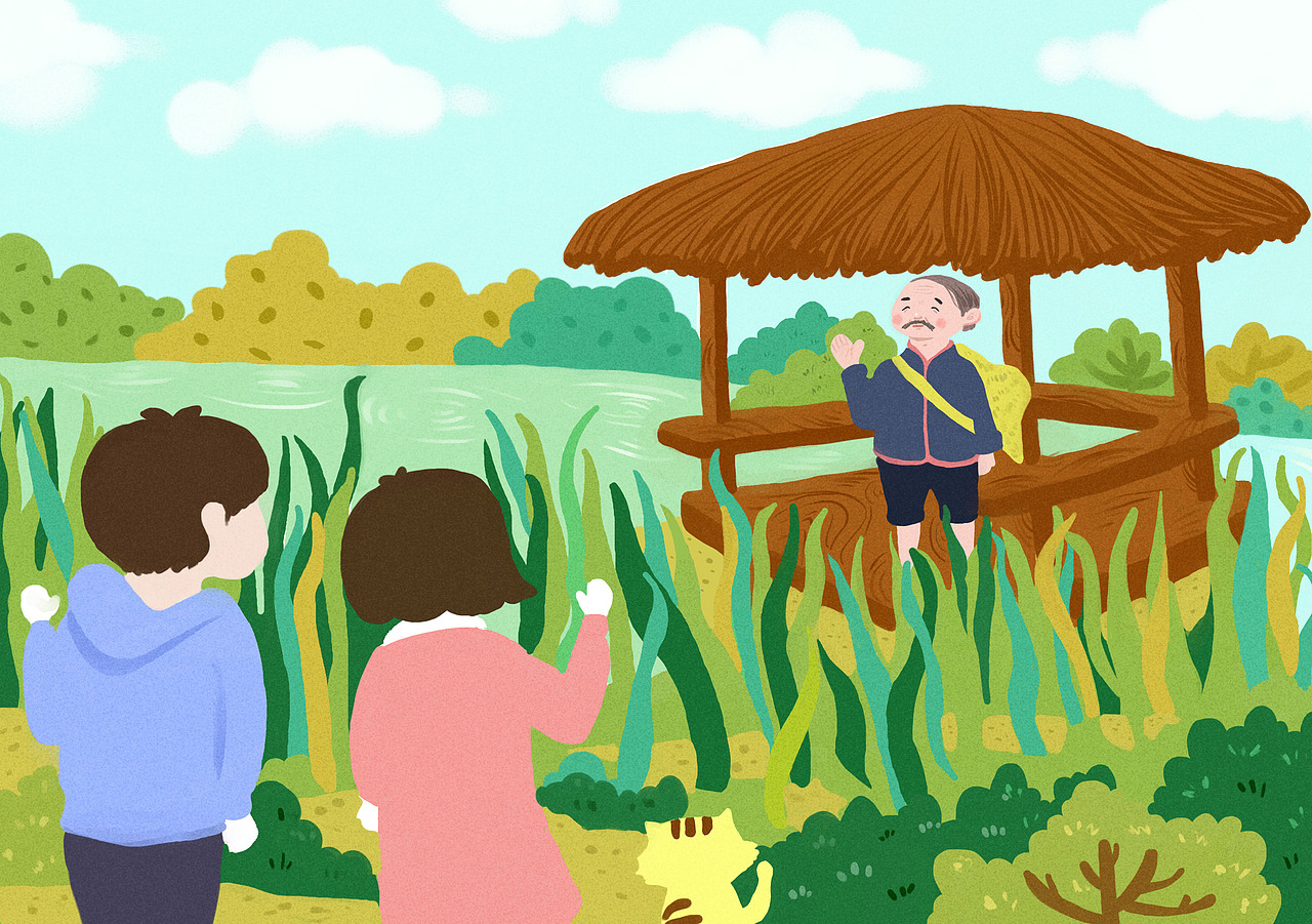 海珠湖“寻宝”之旅(图ZNzU4NjY2OTI=) - 儿童插画 - 站酷设计师橙子czl原创素材 - 站酷ZCOOL