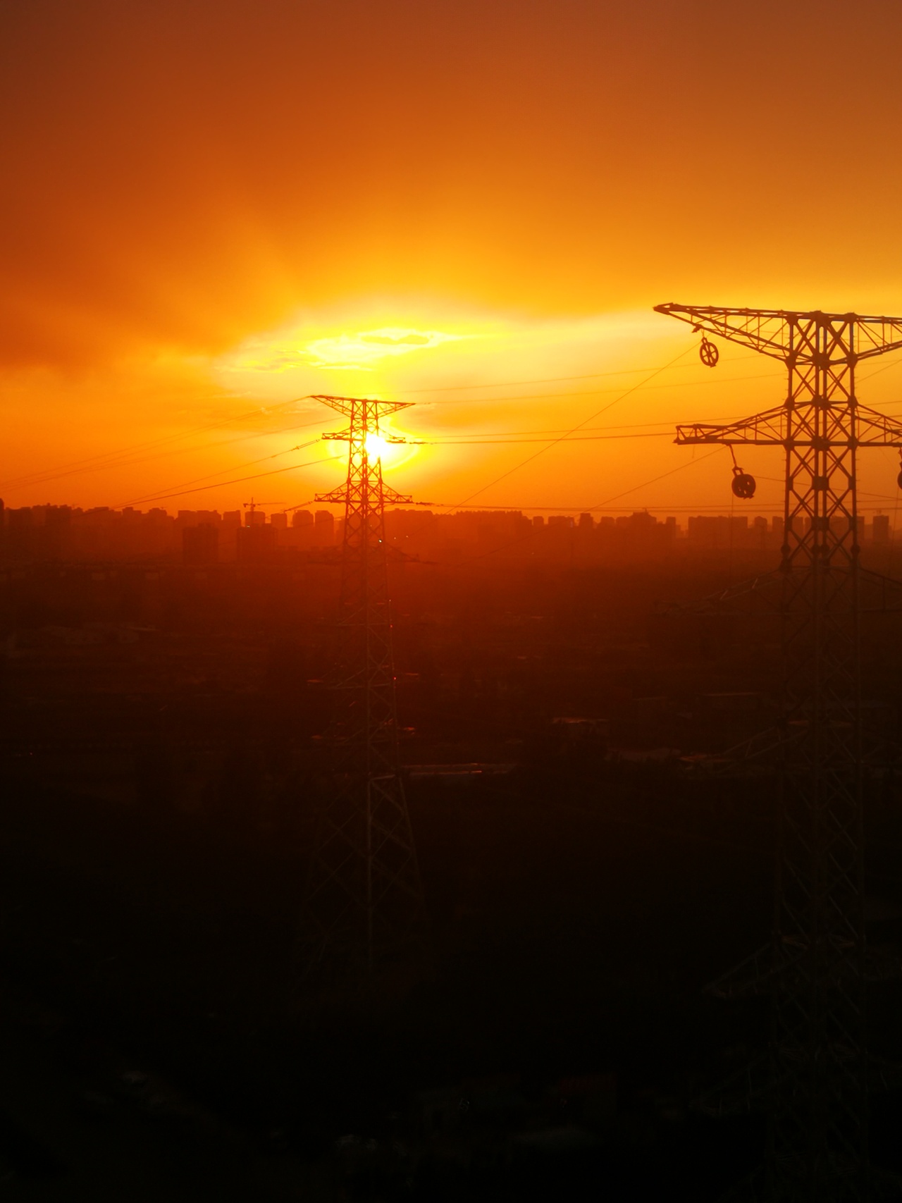 夕阳下的繁忙都市……（图ZMTYxMTQ1OTQ0） - 风光摄影 - 站酷设计师子牛0302原创素材 - 站酷ZCOOL