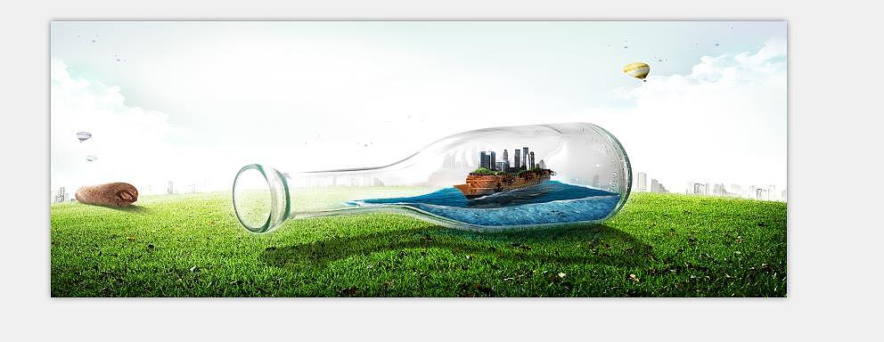 环保主题banner背景（图ZNDc2MzE1NjQ=） - 品牌 - 站酷设计师LiU阳阳原创素材 - 站酷ZCOOL