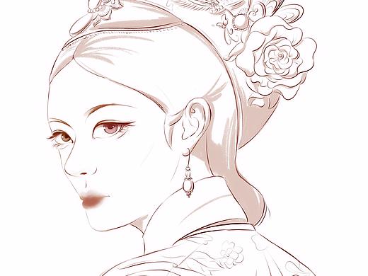 摸了一张草图练习（个人主页-ZNTA5MDE3NzY=） - 创作习作 - 站酷设计师插画师大涵子原创素材 - 站酷ZCOOL