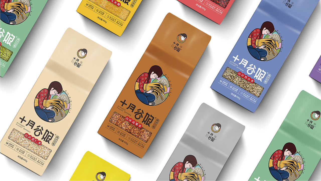 陕北特色杂粮包装设计品牌全案（图ZMjEyNTYyMzg0） - 包装 - 站酷设计师西安汀畔品牌原创素材 - 站酷ZCOOL