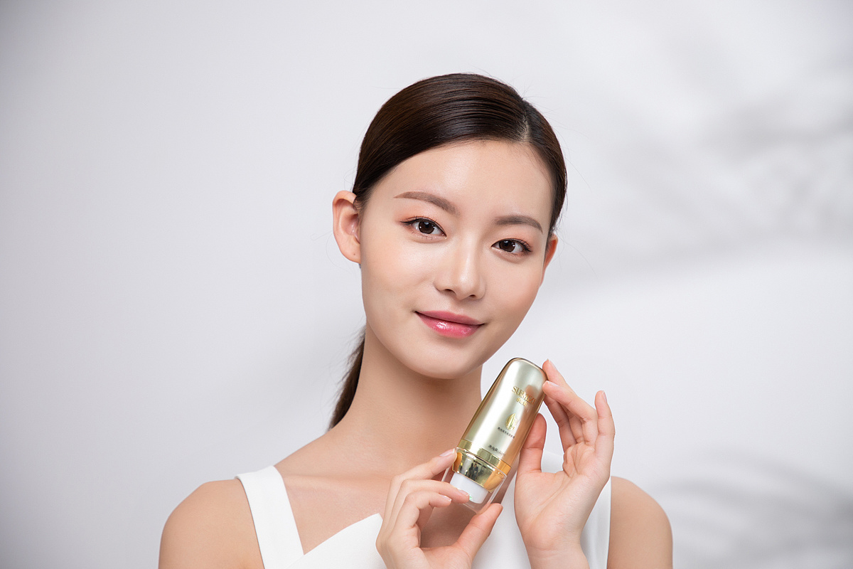 隔离霜 模特拍摄