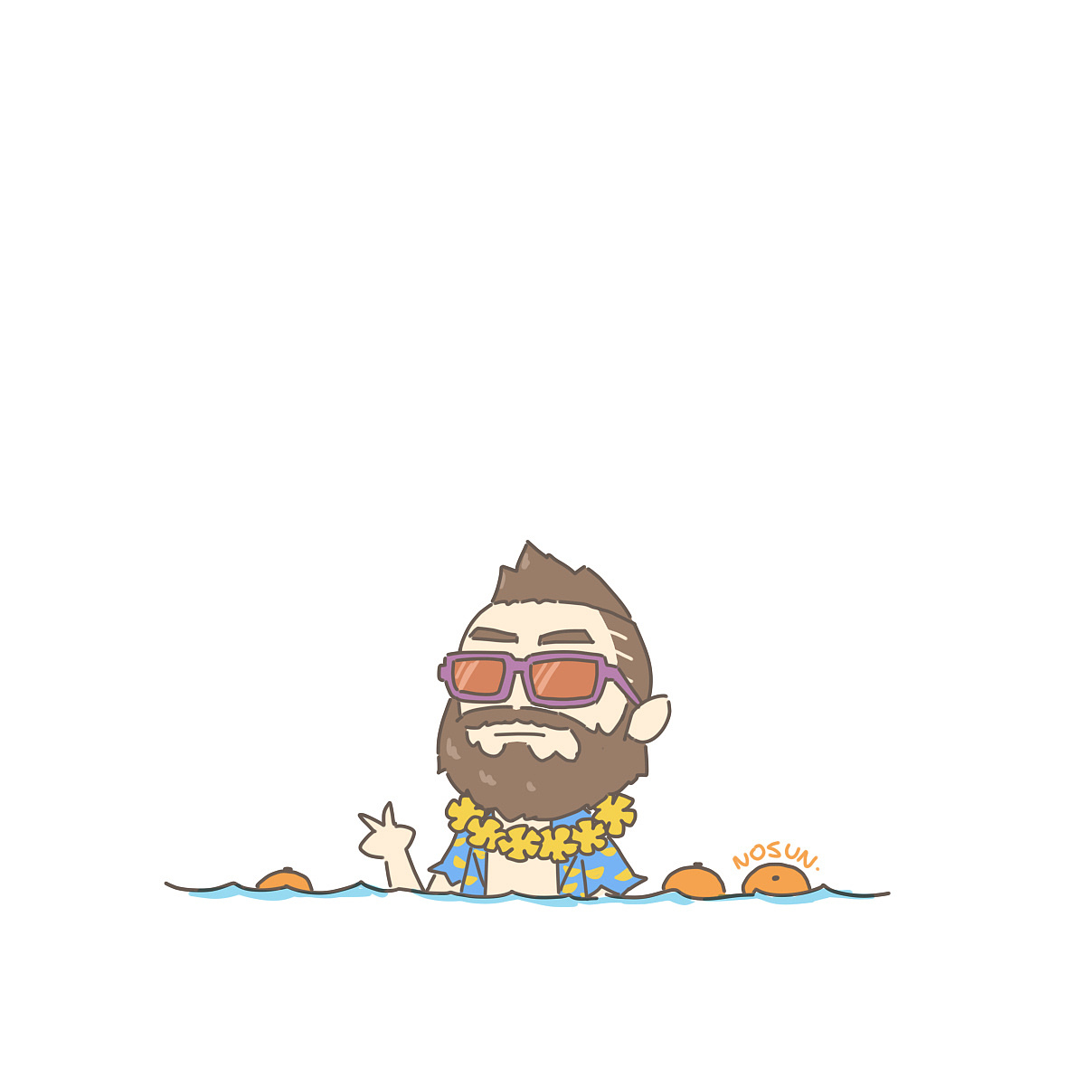 LOL泳池派对系列头像