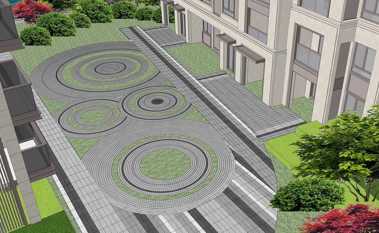 龙湖春江天玺大区景观SU模型下载（图ZMjczMzU3ODQ0） - 景观设计 - 站酷设计师素模网原创素材 - 站酷ZCOOL