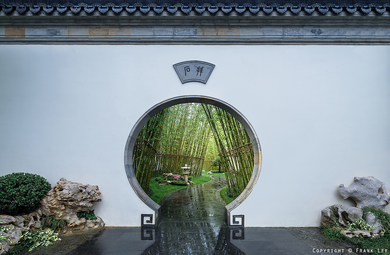 建筑摄影 - 苏州桃花源雨景
