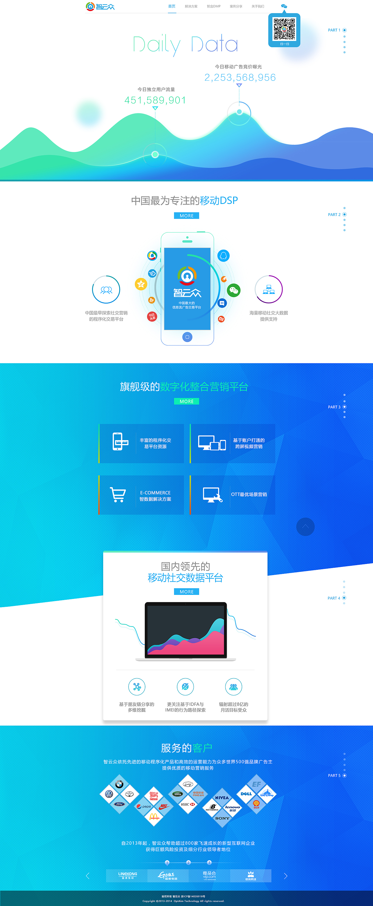 智云众官网设计