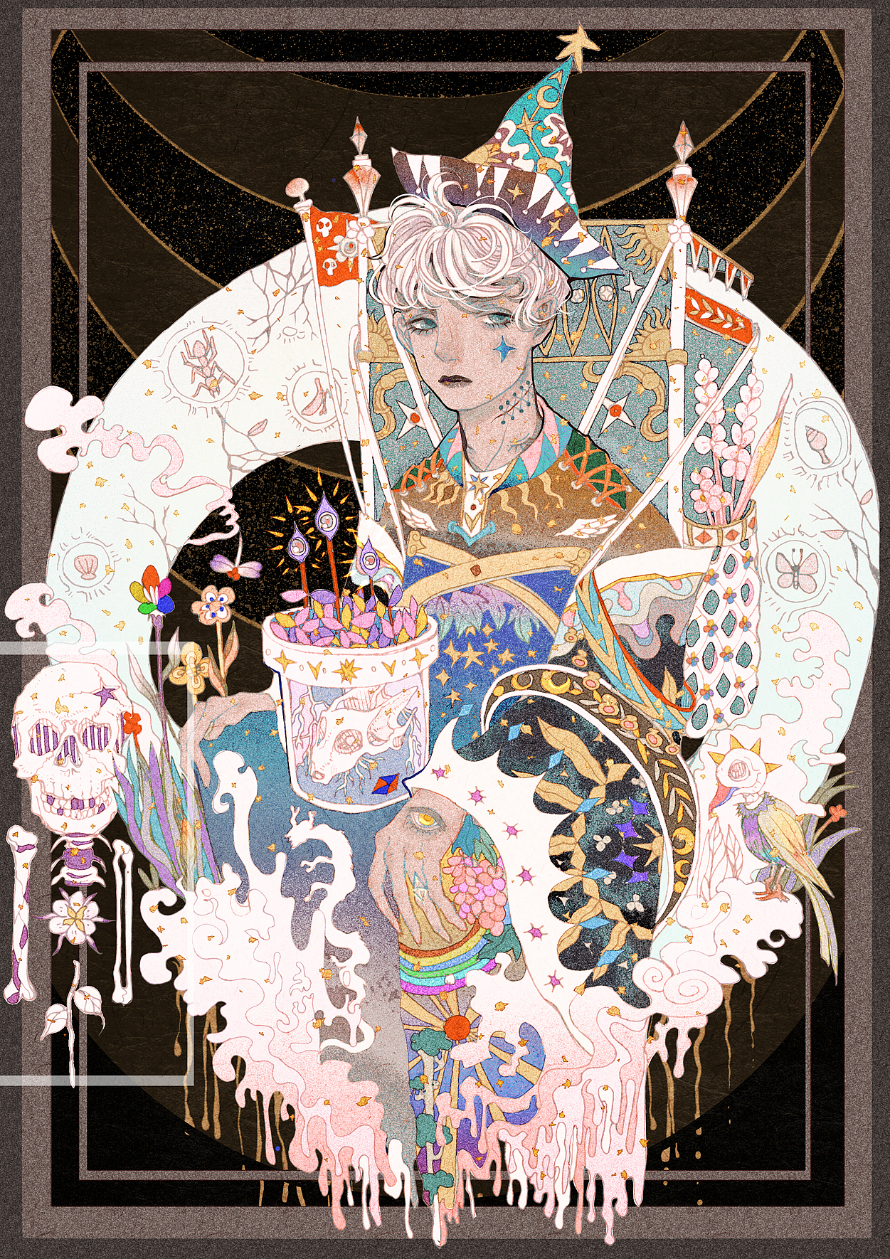 野游记事合集（图ZMTI4MDAxNzM2） - 艺术插画 - 站酷设计师芜意原创素材 - 站酷ZCOOL
