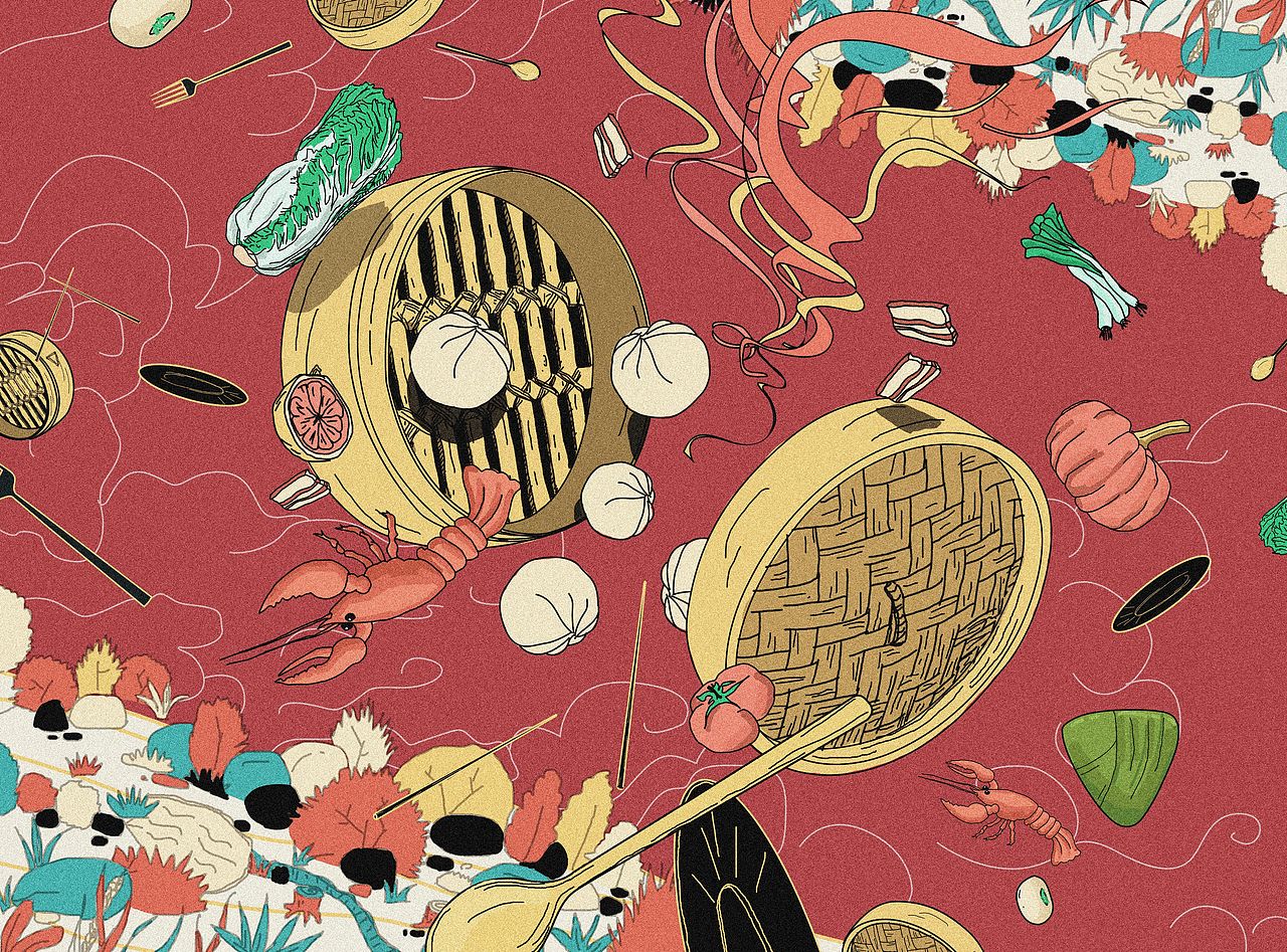 鼠标绘制小笼包原创图片（图ZMjIxNzE4OTc2） - 商业插画 - 站酷设计师发霉的病毒原创素材 - 站酷ZCOOL