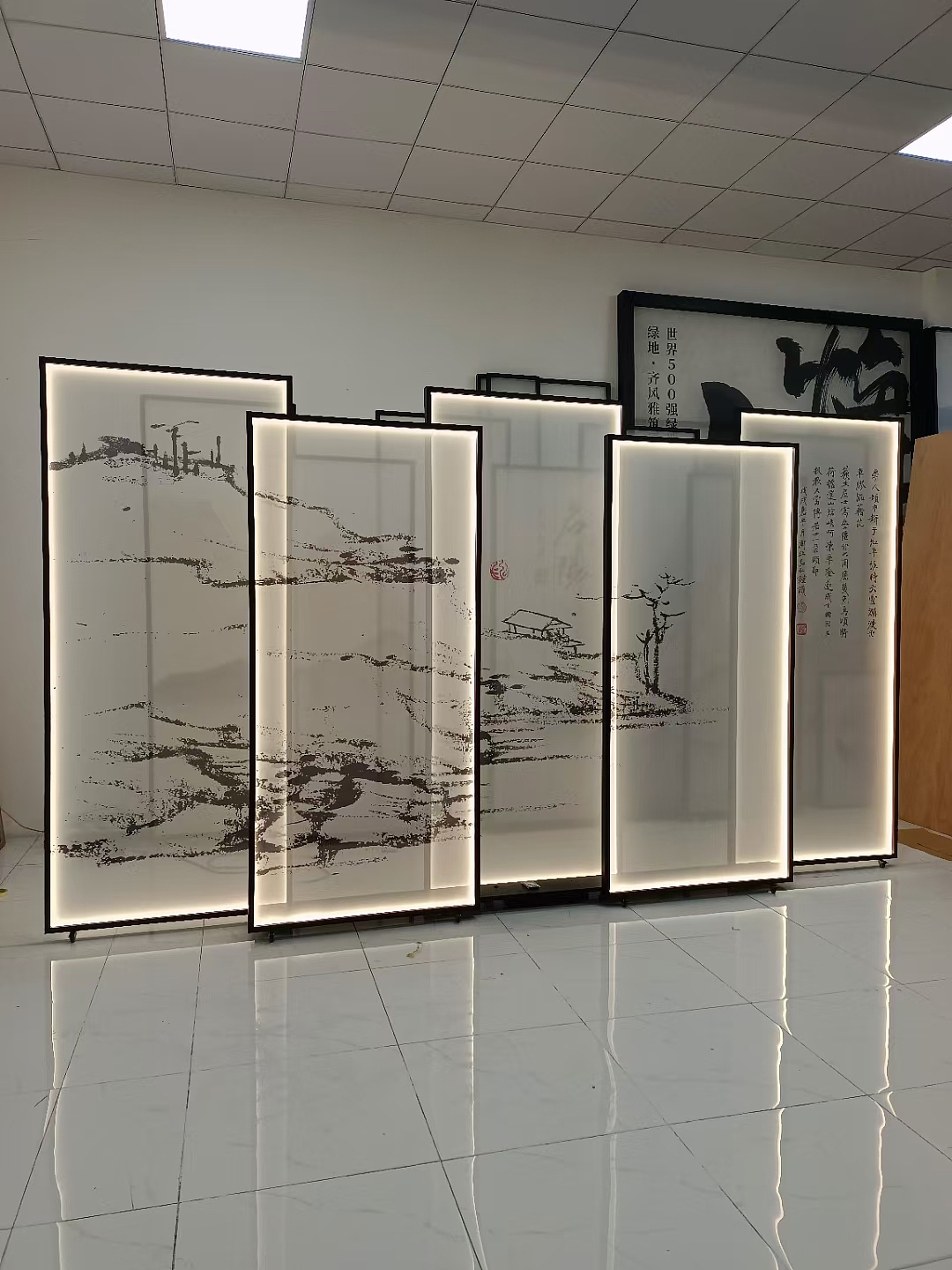 新中式透光屏风意境应用方案（图ZMjgyOTkwOTQ0） - 家装设计 - 站酷设计师shunlong2018原创素材 - 站酷ZCOOL