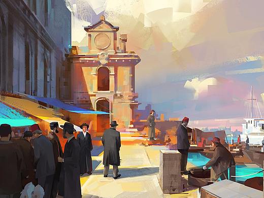 齐猪作品练习稿