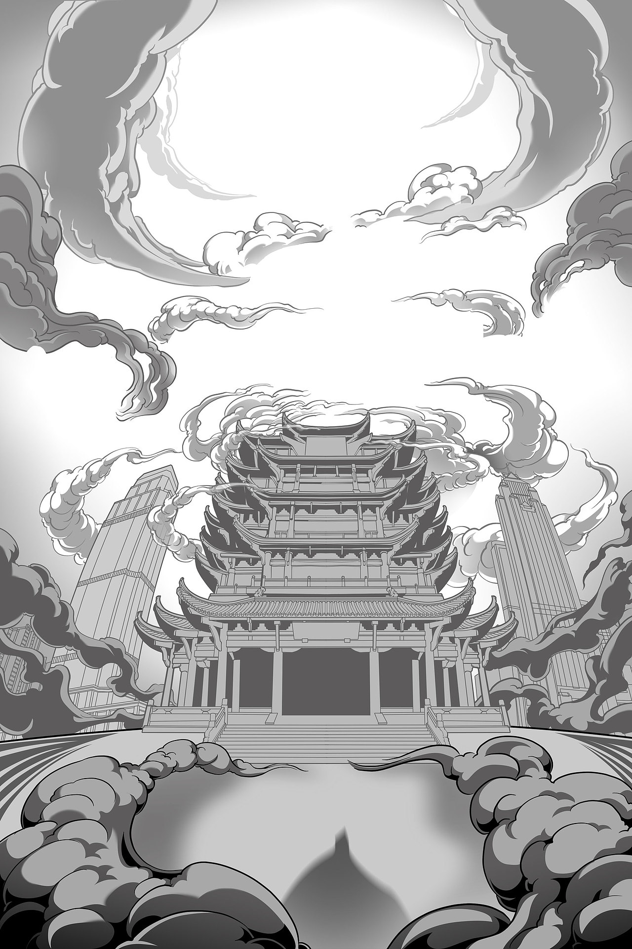 感谢我们自己的超级英雄（图ZMTk0Mjg2NzE2） - 创作习作 - 站酷设计师插画杨权原创素材 - 站酷ZCOOL